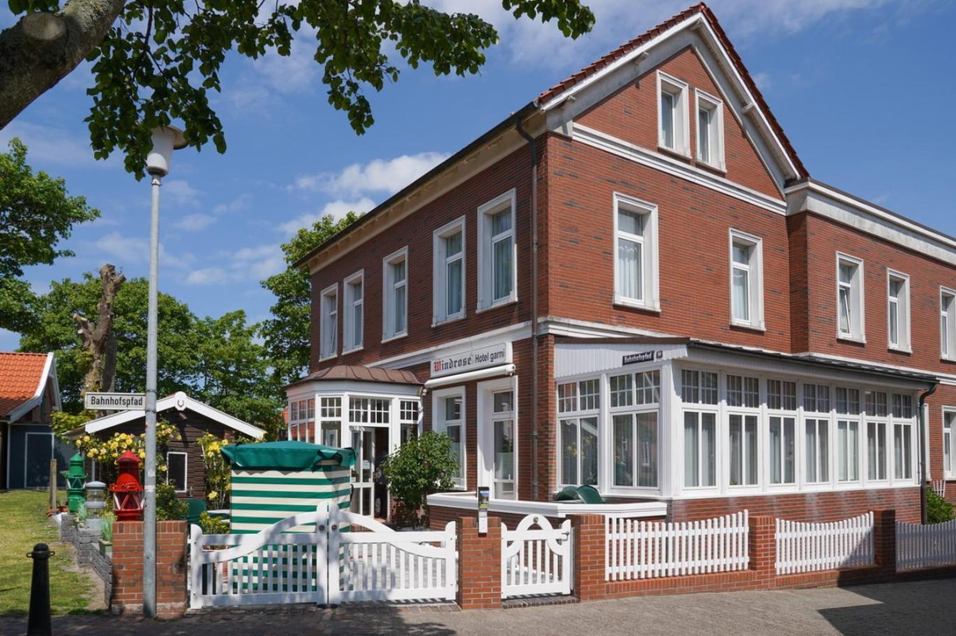 Hotel Windrose Borkum Esterno foto